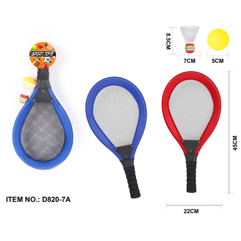 Badminton Fun Game - Ensemble de raquettes de sport pour