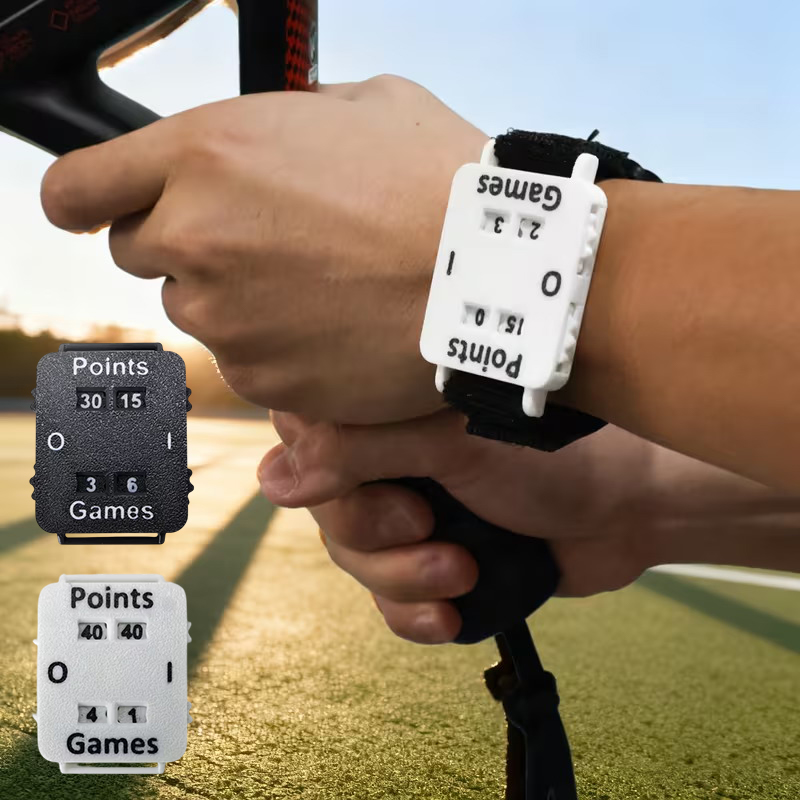 Badminton Counter - Bracelet de comptage de scores portable
