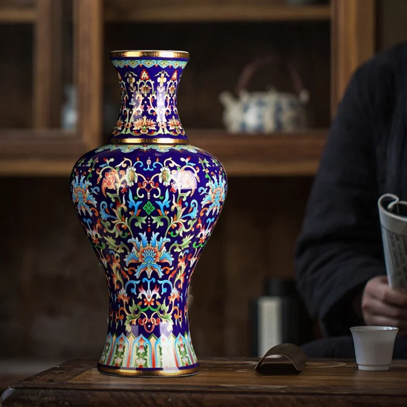 Badminton Live - Jingdezhen-Vase à fleurs en céramique Pots