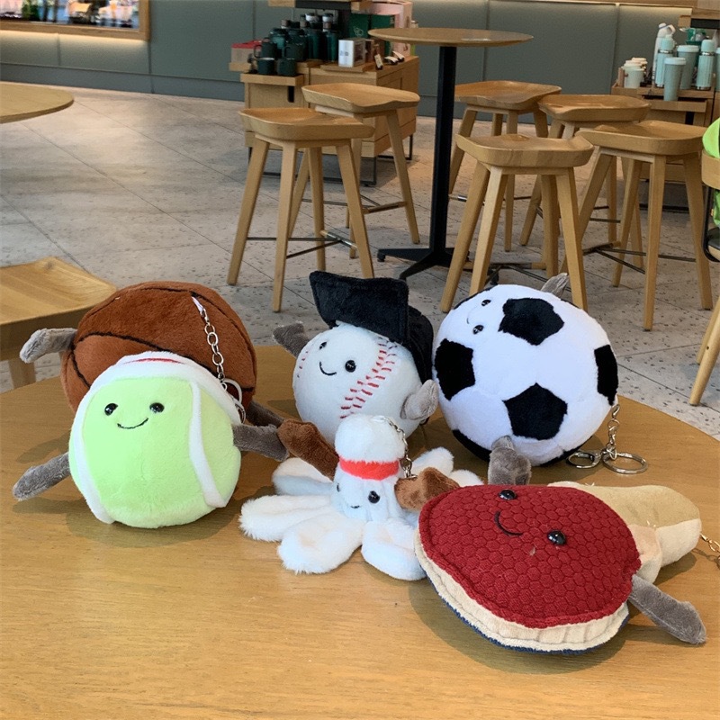 Porte-clés en peluche, mignon, - Badminton Tv avis et prix