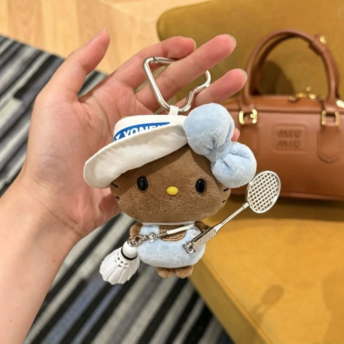 Porte-clés en peluche Hello Ki - Badminton Tv avis et prix