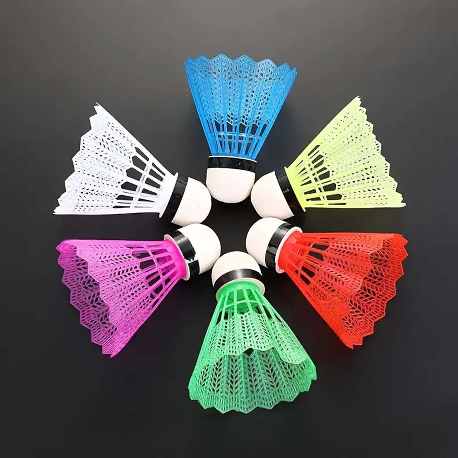 Volants de Badminton blancs en - Badminton Fun Game avis et prix