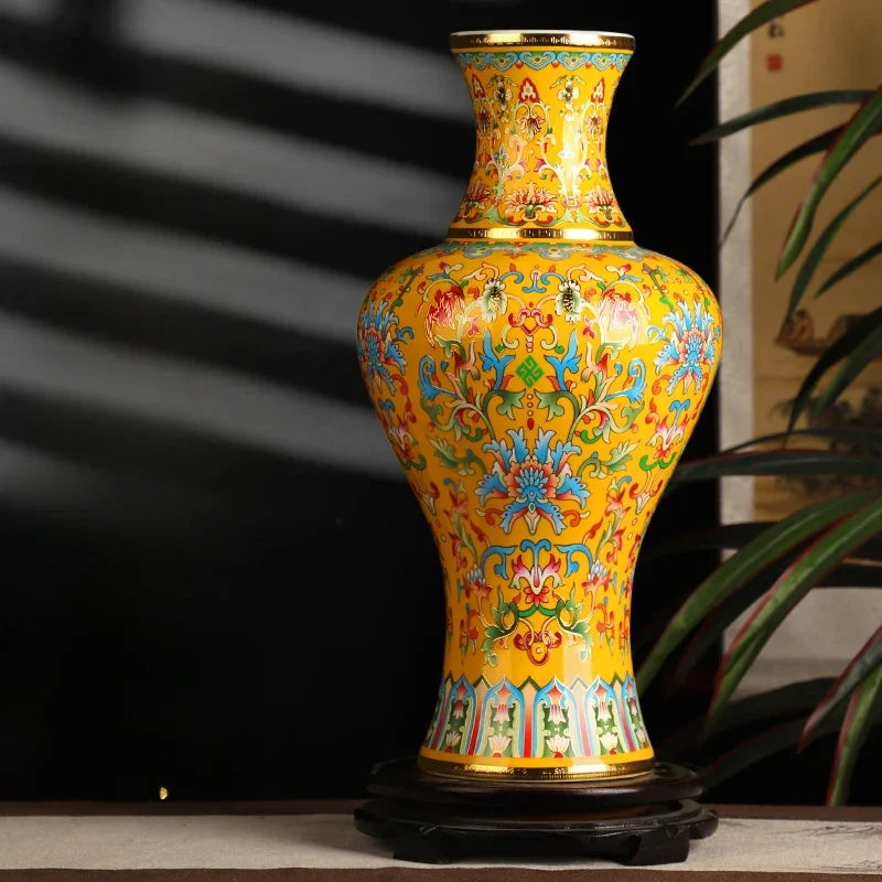 Jingdezhen-Vase à fleurs en cé - Badminton Live avis et prix