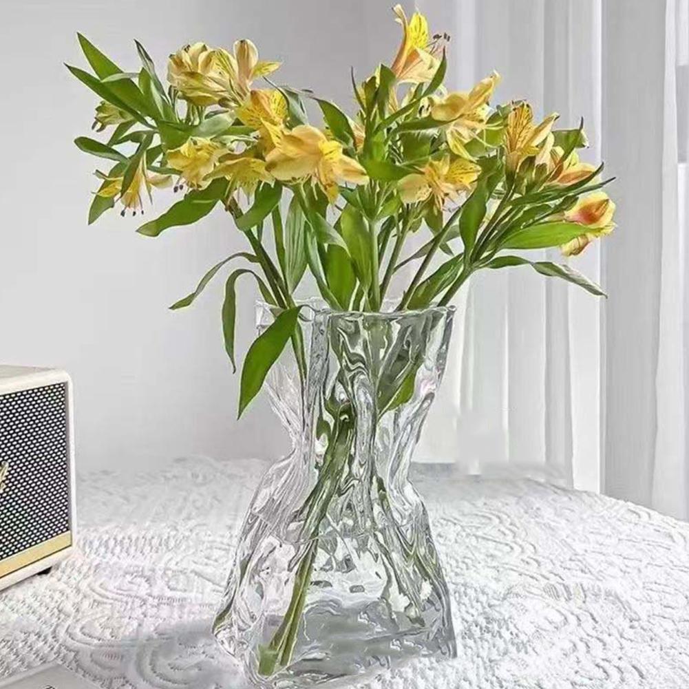 Vase en verre transparent créa - Badminton Live avis et prix