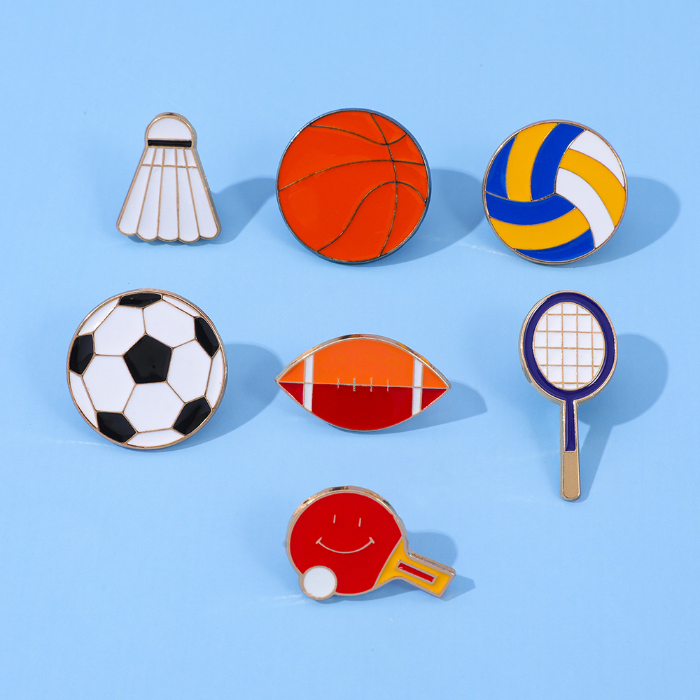 1 Ensemble de badges en métal  - Badminton Tv avis et prix