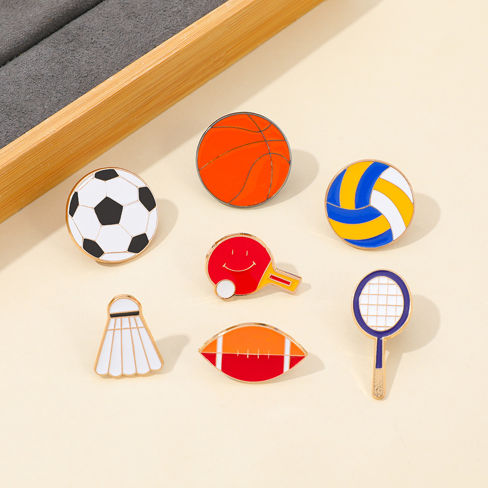 1 Ensemble de badges en métal  - Badminton Tv avis et prix